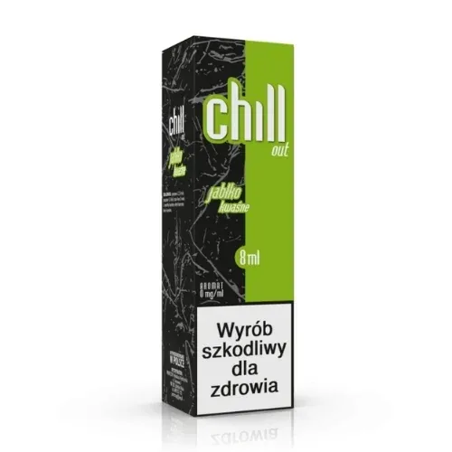 Longfill Chill Out 8ml - Kwaśne Jabłko