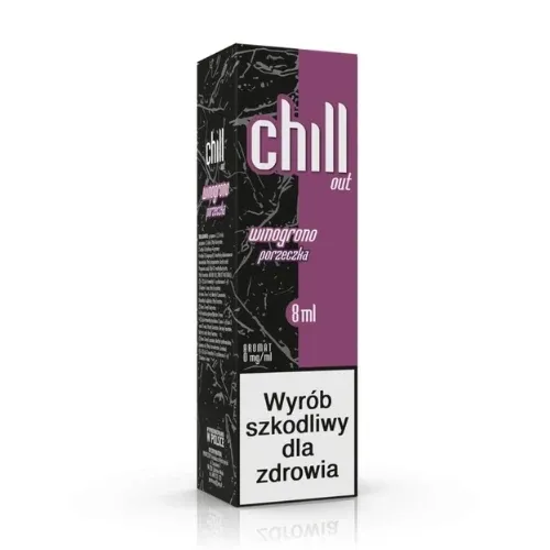  Longfill Chill Out 8ml - Winogrono Porzeczka 