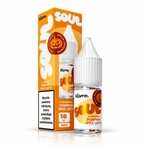  Liquid Klarro Soul Salt - Pumpkin Spice Latte 20MG 10ML