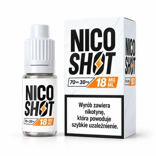 NICO Shot Nikotynowy 70/30 10ml 18mg